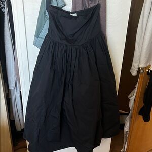 HYFVE Black Strapless Dress